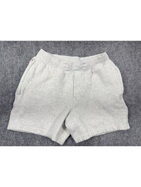 Lululemon Scuba High-Rise Women's Short Size XS Gray Cotton 5" Shorts